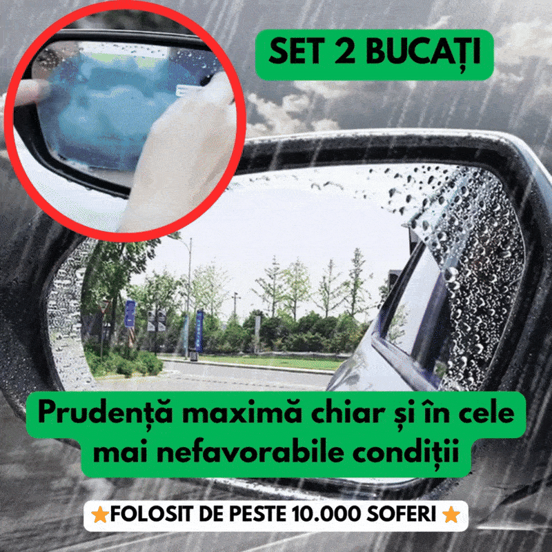 Set folie protectie oglinda