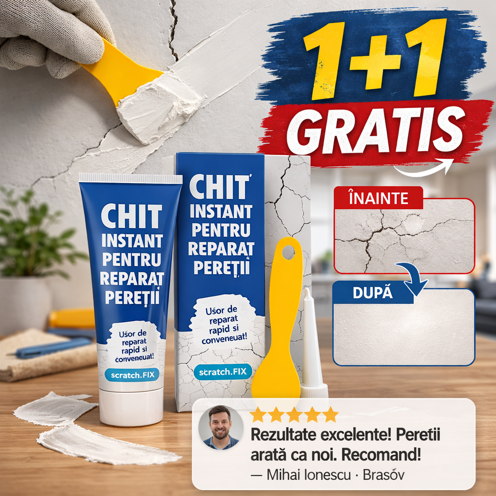 Chit Reparare Rapidă Pereți 1+1 Gratis