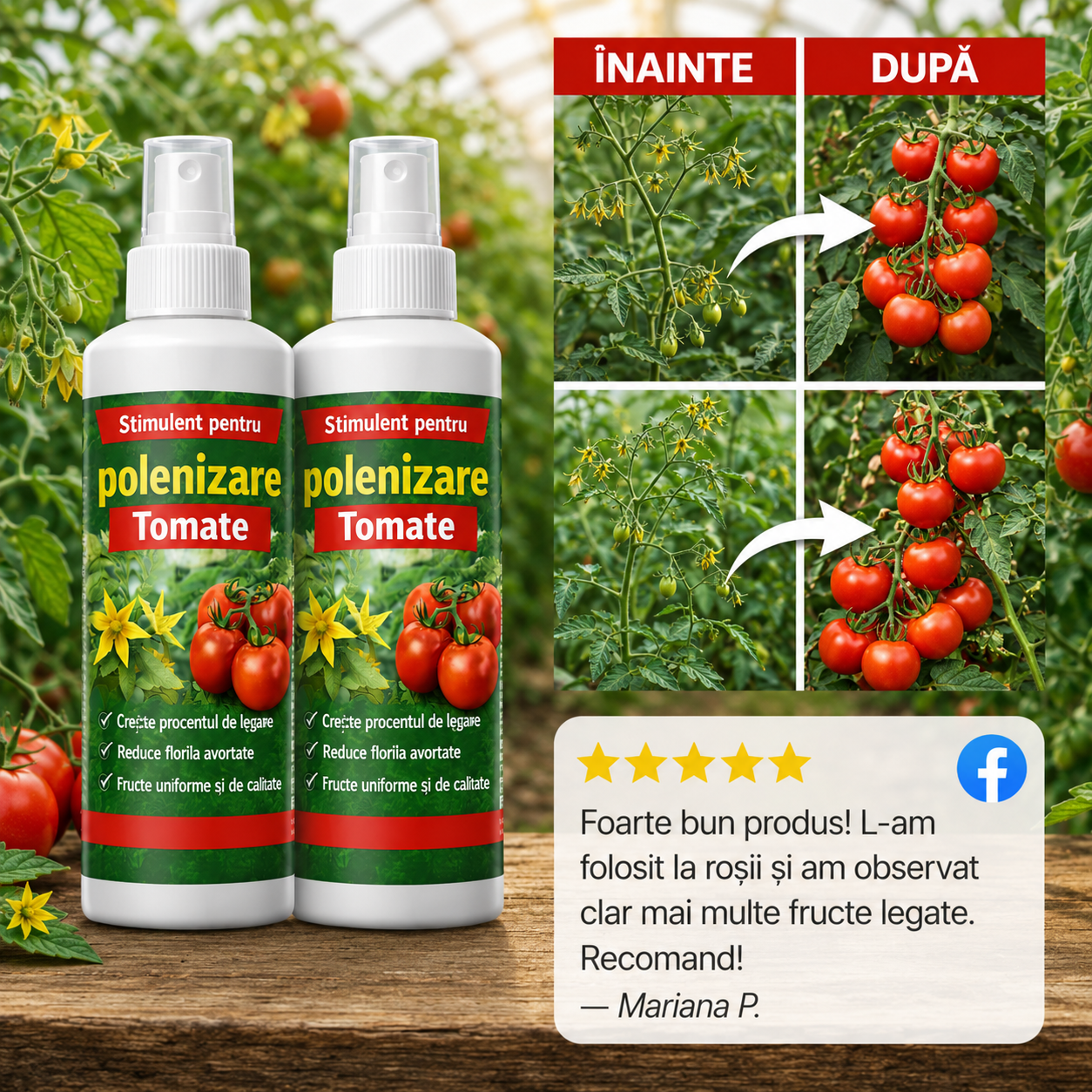 BIO-Stimulent Pentru Polenizare Tomate