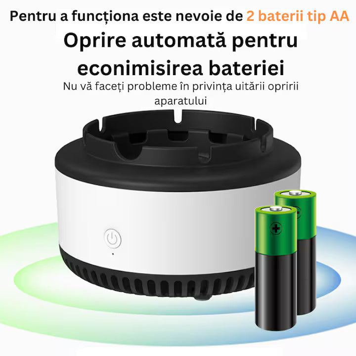 Scrumierǎ electricǎ cu purificator de aer