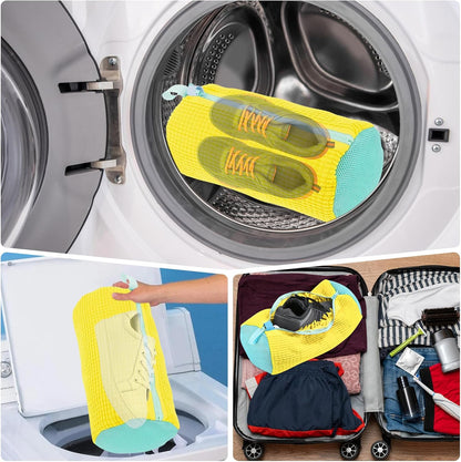 1+1 CADOU Saci Premium pentru Spălarea Încălțămintei Protecție Anti-Zgârieturi, Reutilizabil