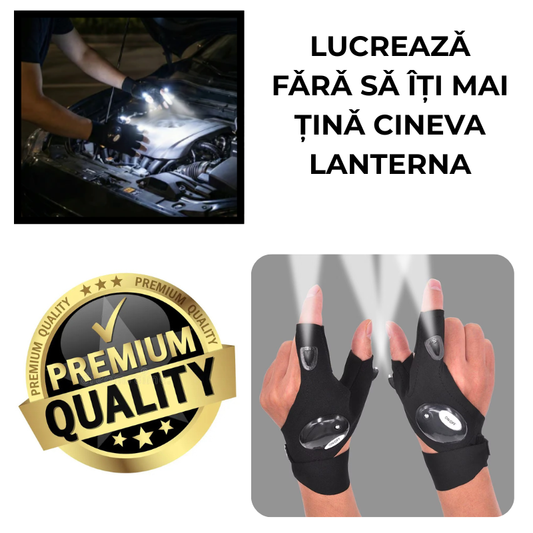 Mǎnuși cu Iluminare LED SpotLight™