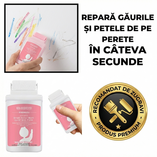 Mini Rolǎ pentru reparat pereții RollFix™️ 1+1 Cadou