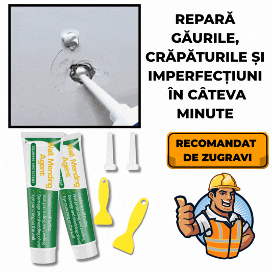 Kit Reparații Pereți WallFix™ 1+1 Cadou
