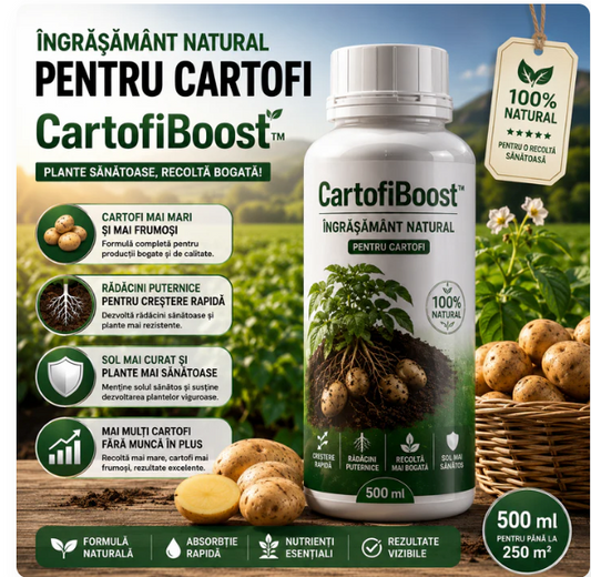 Ingrasamant Natural pentru Cartofi