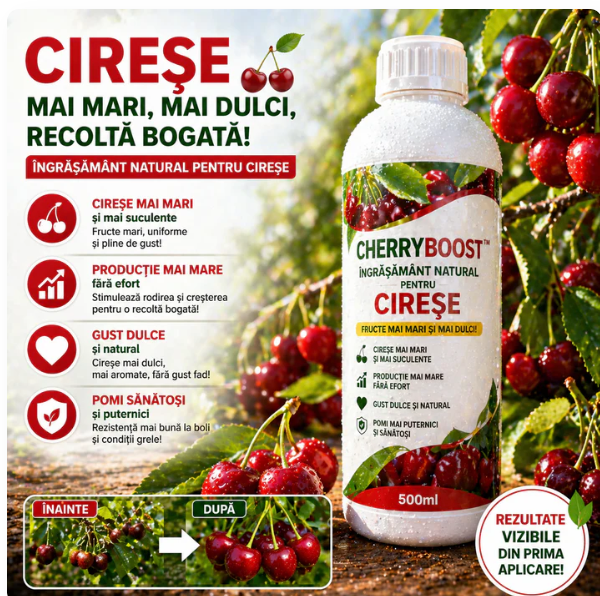 Îngrășământ Natural Pentru Cireșe