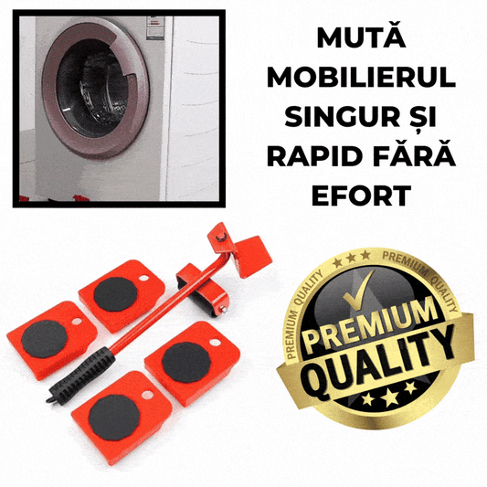 Kit multifuncțional pentru mutat mobilă - IronMove™