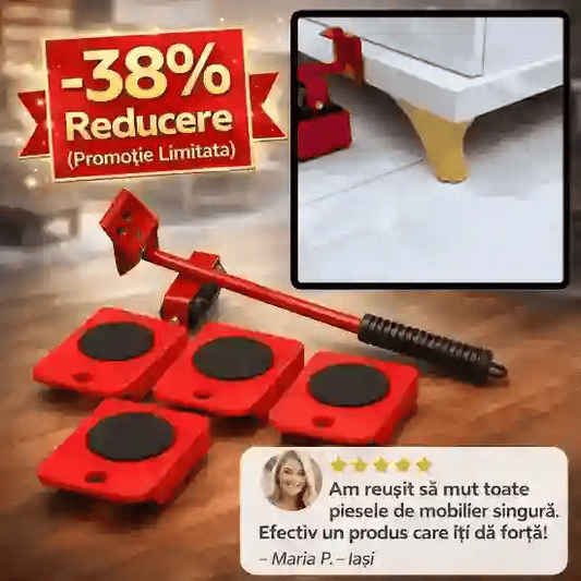 SET Complet Mutat Mobilă - IronMove™