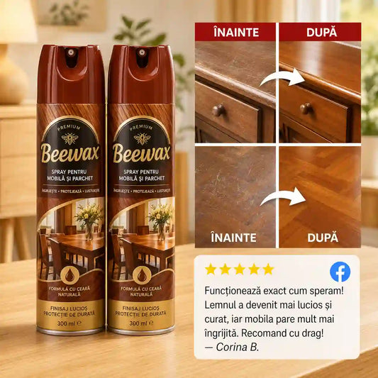 Spray Protectiv pentru Lemn și Parchet - BEESPRAY™