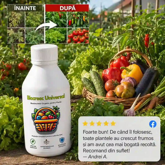 Stimulator Natural pentru Plante - BioCresc™