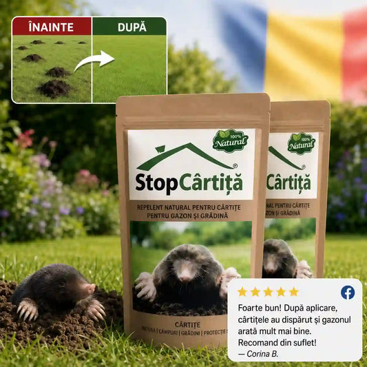 Granule Împotriva Cârtițelor - StopCârtiță™ - 1+1 GRATIS
