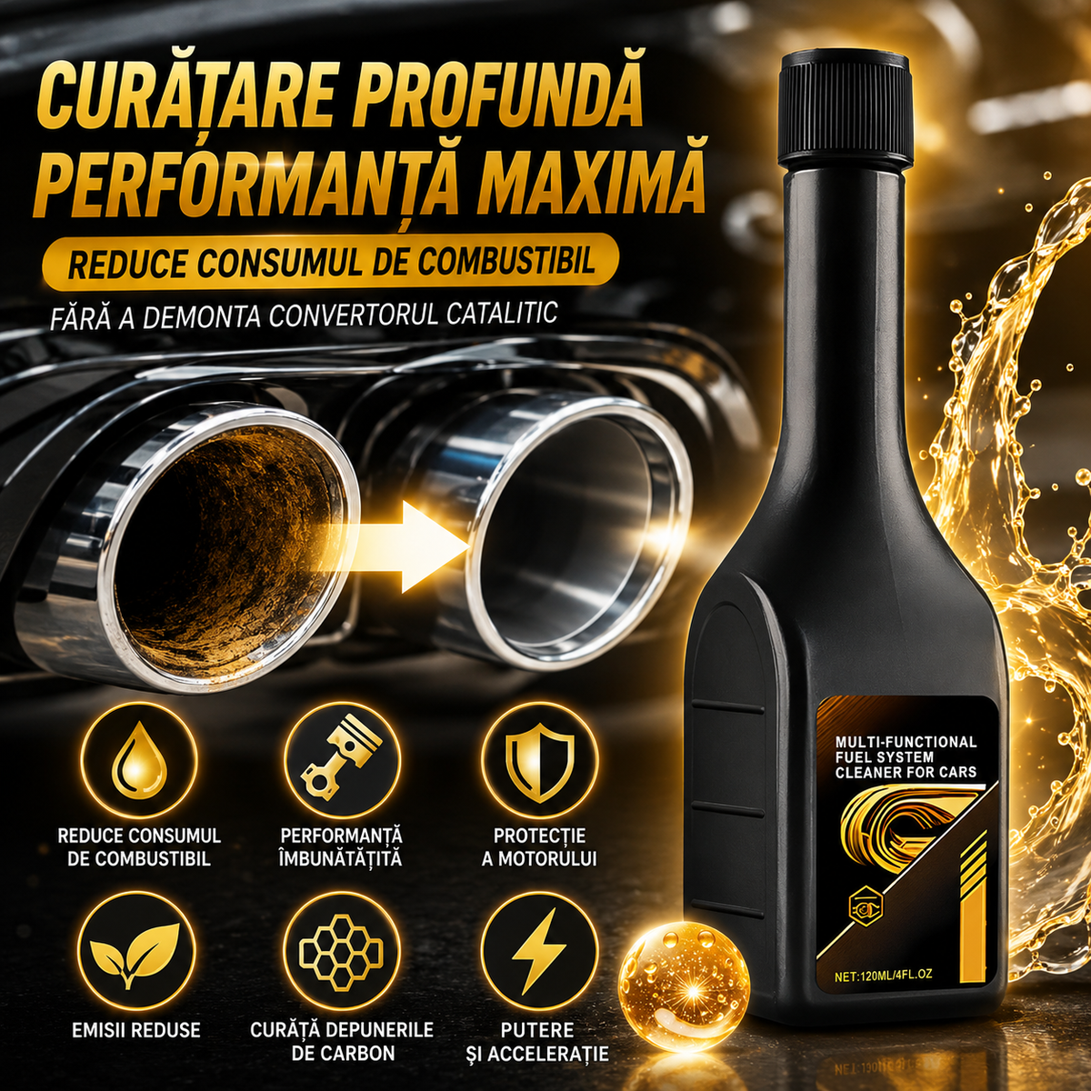Soluție Curățare Motor - AutoClean™