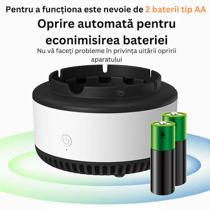 Scrumierǎ electricǎ cu purificator de aer