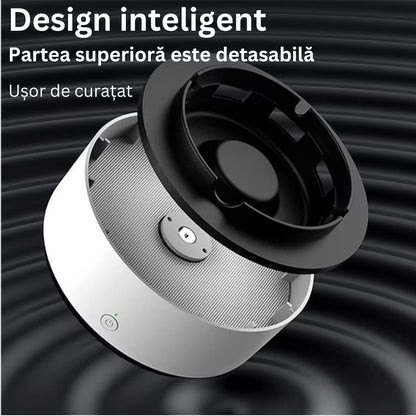 Scrumierǎ electricǎ cu purificator de aer